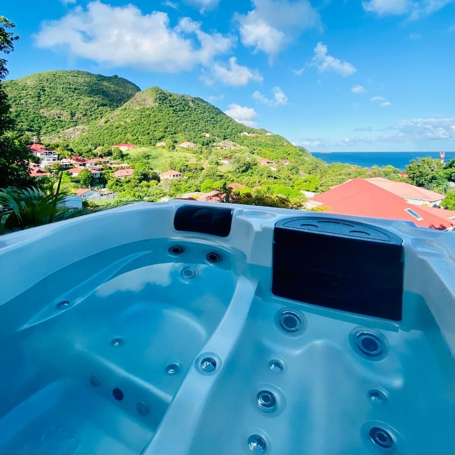 Ti Karet - Charmant Logement Avec Jacuzzi Et Vue Mer Terre-De-Haut Dış mekan fotoğraf