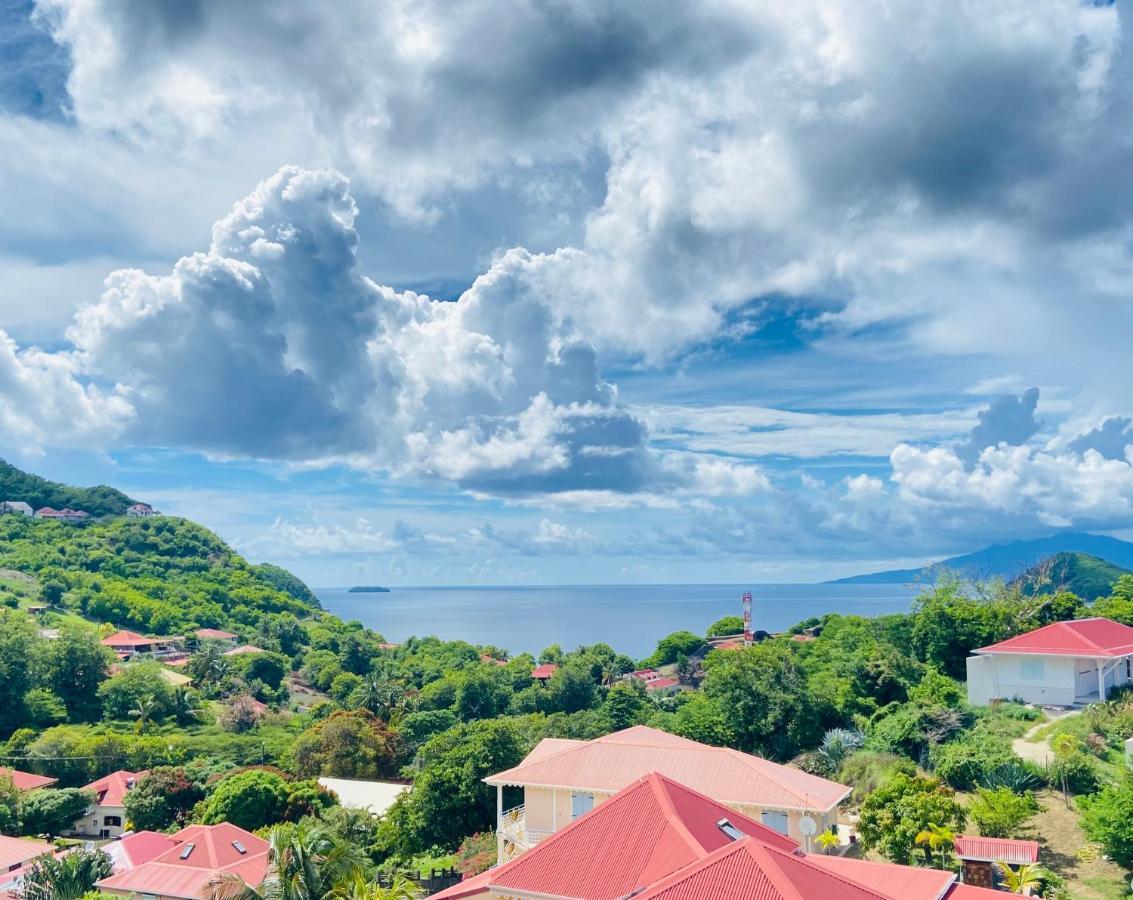 Ti Karet - Charmant Logement Avec Jacuzzi Et Vue Mer Terre-De-Haut Dış mekan fotoğraf
